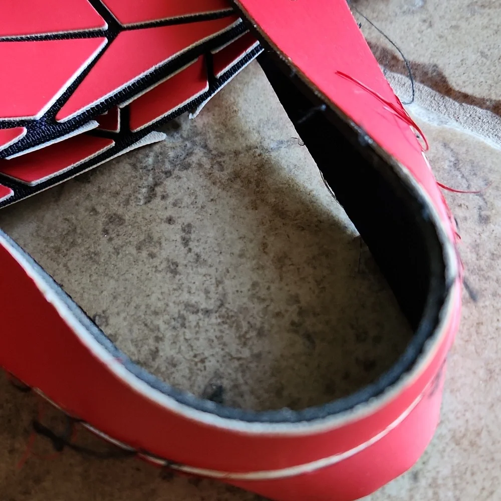 Patrizia Luca Geometric Red Hand Bag - Picture 9 of 16